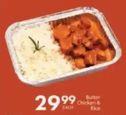 President Hyper Butter Chicken & Rice offer