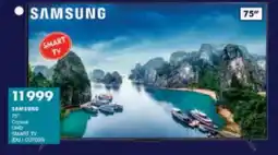 President Hyper SAMSUNG 75" Crystal UHD Smart TV offer