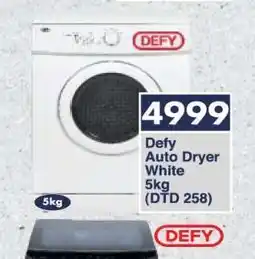 President Hyper Defy Auto Dryer White 5kg (DTD 258) offer