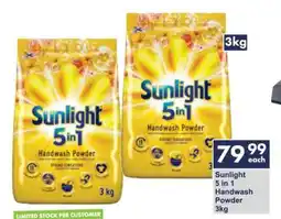 President Hyper Sunlight 5 in 1 Handwash Powder 3kg offer