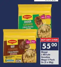 President Hyper Maggi 2 Minute Noodles Mega 5 Pack offer
