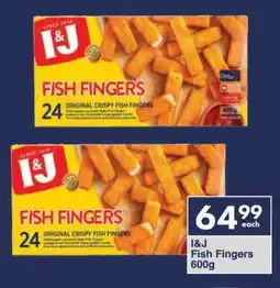 President Hyper I&J Fish Fingers 600g offer