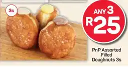 Pick n Pay Hypermarket PnP Assorted Filled Doughnuts 3s offer