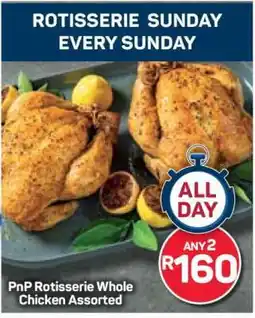 Pick n Pay Hypermarket PnP Rotisserie Whole Chicken Assorted offer