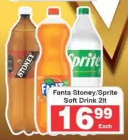 Frontline Fanta Stoney/Sprite Soft Drink offer