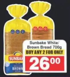 Frontline Sunbake White/ Brown Bread offer
