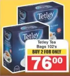 Frontline Tetley Tea Bags offer