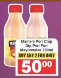 Frontline Mama's Peri Chip Dip/ Pori Pori Mayonnaise offer