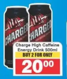 Frontline Charge High Caffeine Energy Drink offer