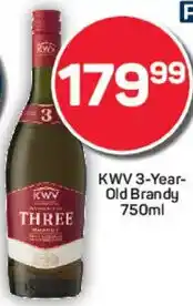 Pick n Pay KWV 3-Year-Old Brandy offer