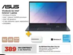 HiFi Corp ASUS Vivobook Go Intel Celeron Laptop offer
