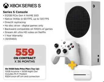 HiFi Corp XBOX Series S Console offer