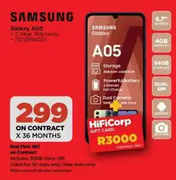 HiFi Corp SAMSUNG Galaxy A05 offer