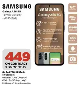 HiFi Corp SAMSUNG Galaxy A56 5G offer
