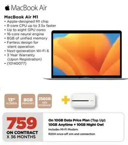 HiFi Corp MacBook Air M1 offer