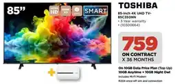 HiFi Corp TOSHIBA 85-inch 4K UHD TV-85C350NN offer