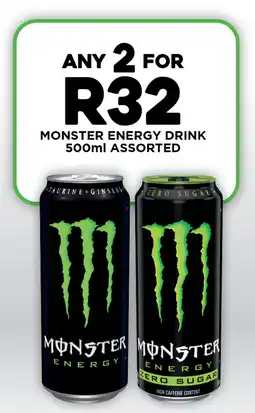 Fresh Stop Monster energy drink assorted offer