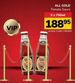 Jumbo ALL GOLD Tomato Sauce offer