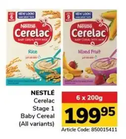 Jumbo NESTLÉ Cerelac Stage 1 Baby Cereal offer