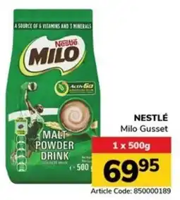 Jumbo NESTLÉ Milo Gusset offer