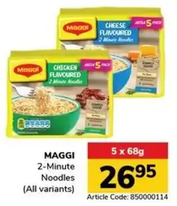 Jumbo MAGGI 2-Minute Noodles offer