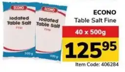 Jumbo ECONO Table Salt Fine offer
