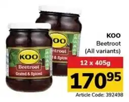 Jumbo KOO Beetroot offer
