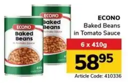 Jumbo ECONO Baked Beans in Tomato Sauce offer