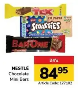 Jumbo NESTLÉ Chocolate Mini Bars offer
