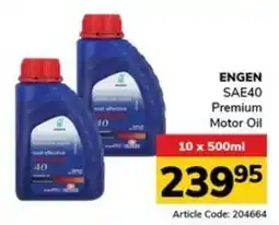 Jumbo ENGEN SAE40 Premium Motor Oil offer