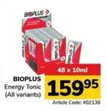 Jumbo BIOPLUS Energy Tonic offer