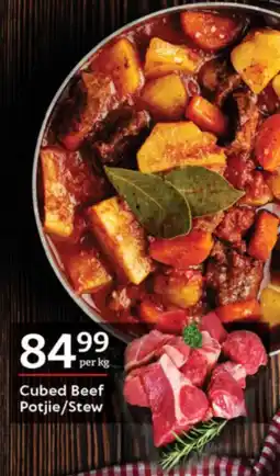 Oxford Freshmarket Cubed Beef Potjie/ Stew offer