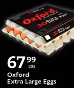 Oxford Freshmarket Oxford Extra Large Eggs offer