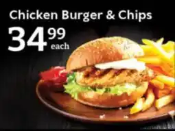 Oxford Freshmarket Chicken Burger & Chips offer