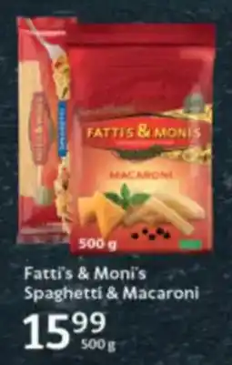 Oxford Freshmarket Fatti's & Moni's Spaghetti & Macaroni offer