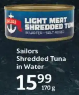 Oxford Freshmarket Sailors Shredded Tuna in Water offer