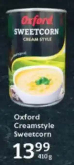Oxford Freshmarket Oxford Creamstyle Sweetcorn offer