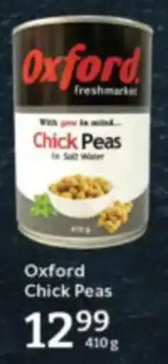 Oxford Freshmarket Oxford Chick Peas offer
