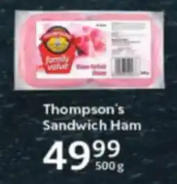Oxford Freshmarket Thompson's Sandwich Ham offer