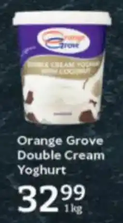 Oxford Freshmarket Orange Grove Double Cream Yoghurt offer