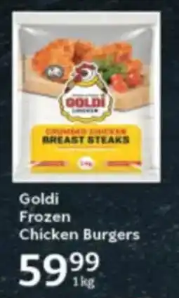 Oxford Freshmarket Goldi Frozen Chicken Burgers offer