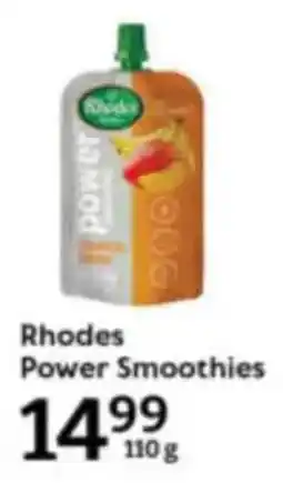 Oxford Freshmarket Rhodes Power Smoothies offer