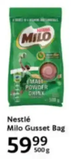 Oxford Freshmarket Nestlé Milo Gusset Bag offer