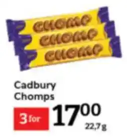 Oxford Freshmarket Cadbury Chomps offer