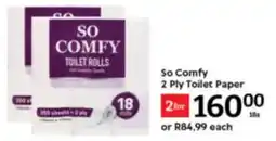 Oxford Freshmarket So Comfy 2 Ply Toilet Paper offer
