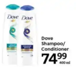 Oxford Freshmarket Dove Shampoo/ Conditioner offer