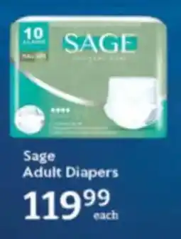 Oxford Freshmarket Sage Adult Diapers offer
