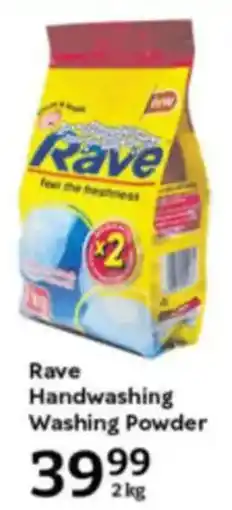 Rave Handwashing Washing Powder