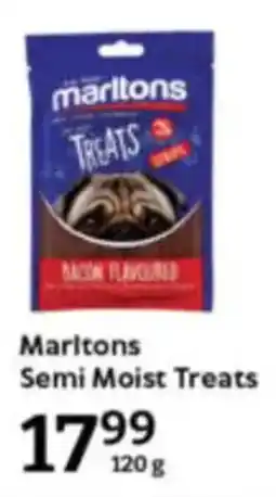Oxford Freshmarket Marltons Semi Moist Treats offer