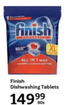 Oxford Freshmarket Finish Dishwashing Tablets offer